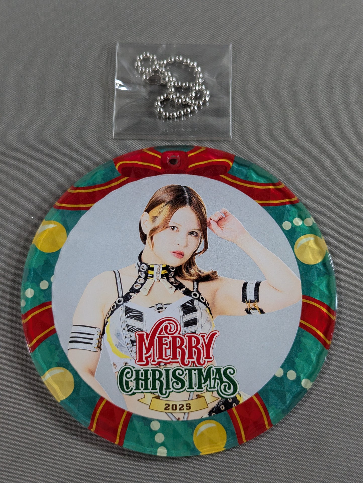 月山和香 クリスマスアクリルキーホルダー