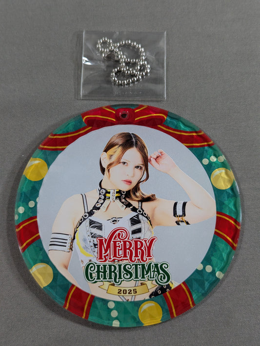 Waka Tsukiyama Christmas Acrylic Keychain