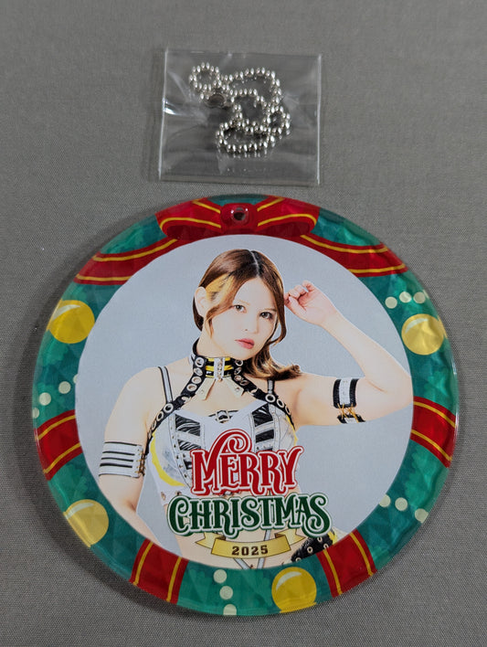 Waka Tsukiyama Christmas Acrylic Keychain
