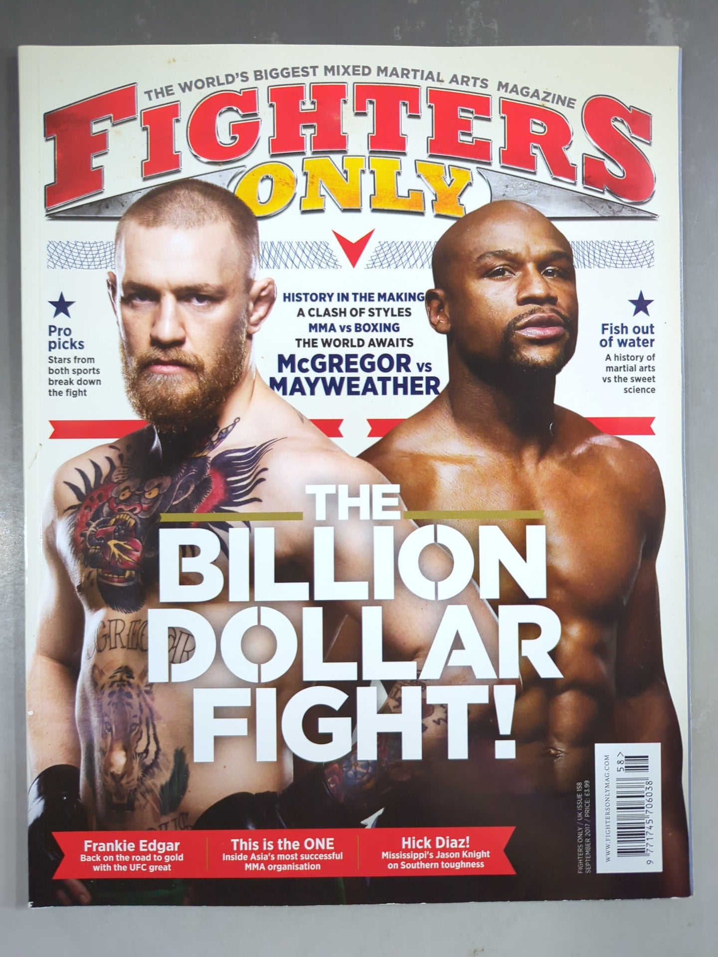 FIGHTERS ONLY MAGAZINE ISSUE.158