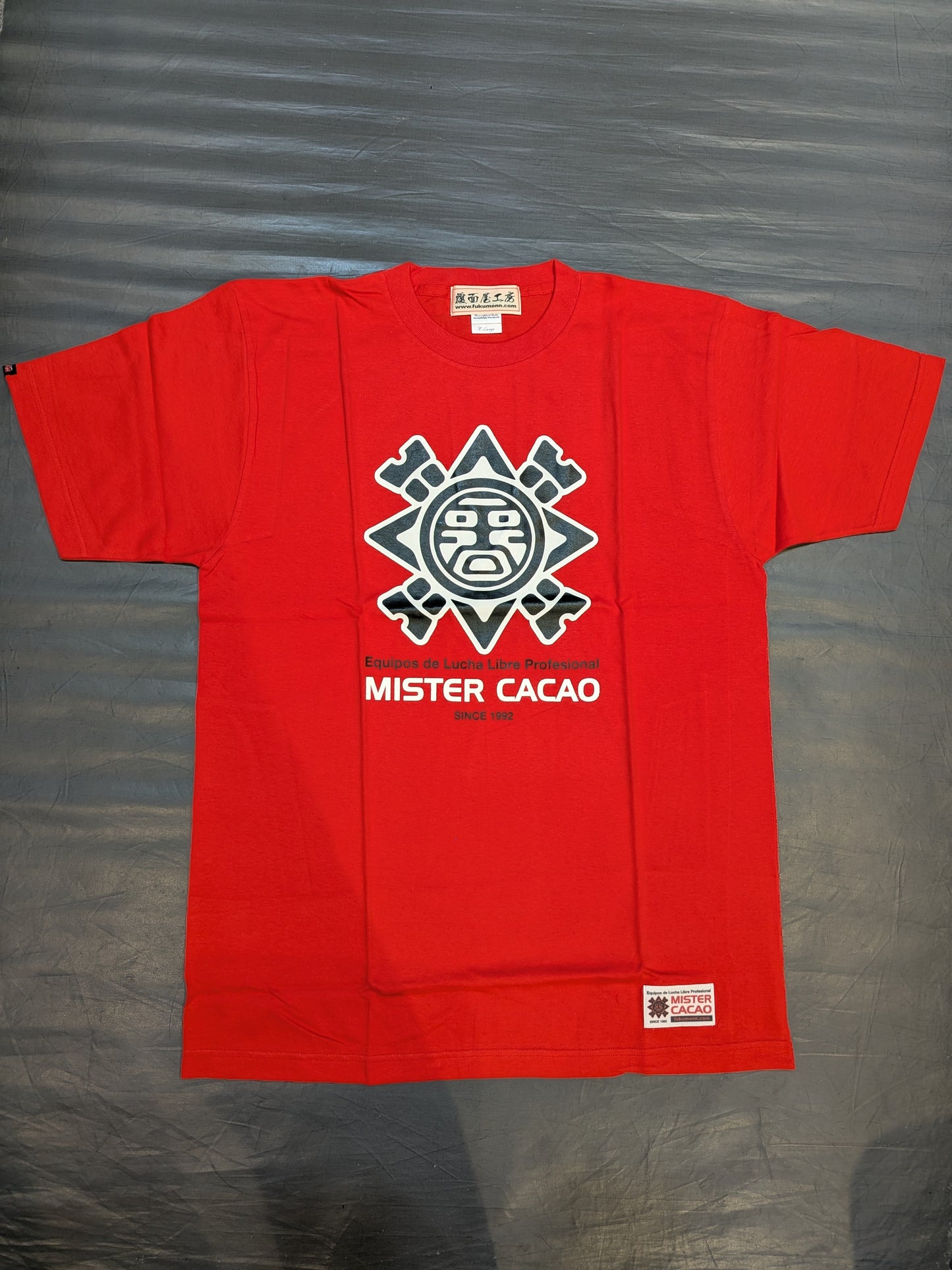 Mister Cacao × Masked Workshop T-shirt