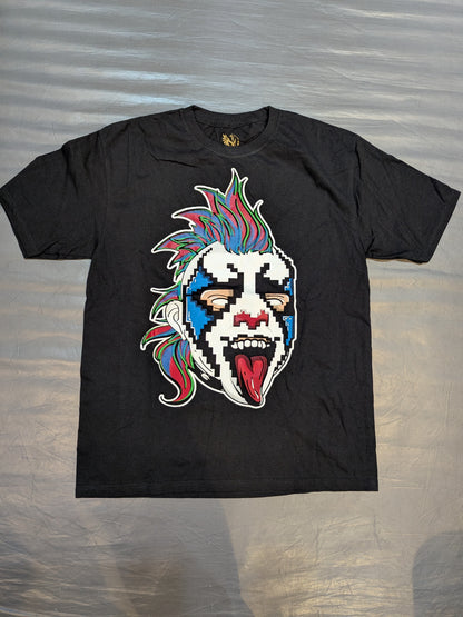 Psycho Crown Dot Illustration T-Shirt (1)
