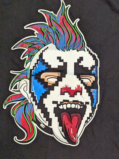 Psycho Crown Dot Illustration T-Shirt (1)