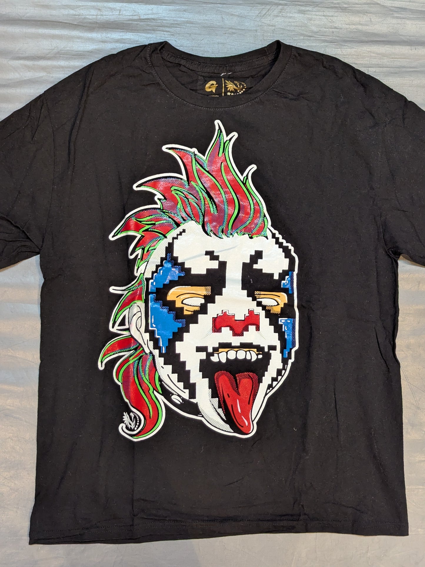 Psycho Crown Dot Illustration T-Shirt (2)