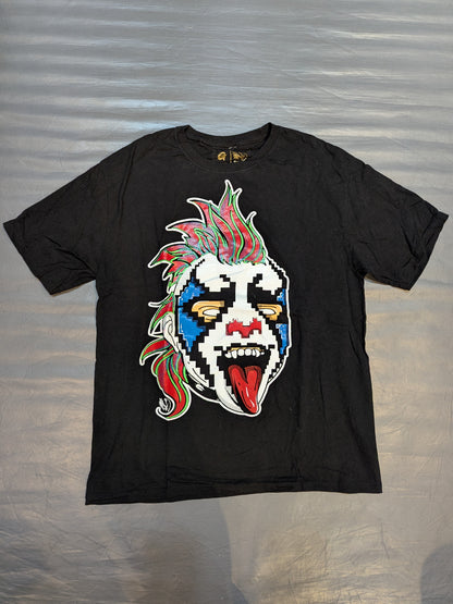 Psycho Crown Dot Illustration T-Shirt (2)