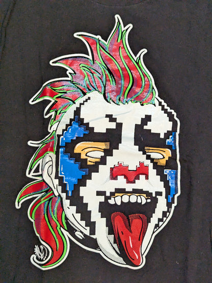 Psycho Crown Dot Illustration T-Shirt (2)