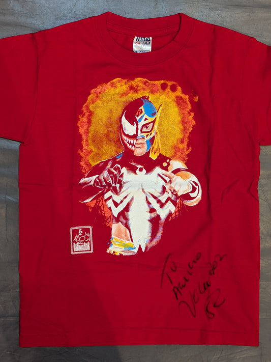 【直筆サイン入り】ボラドール・ジュニア ピクチャーTシャツ