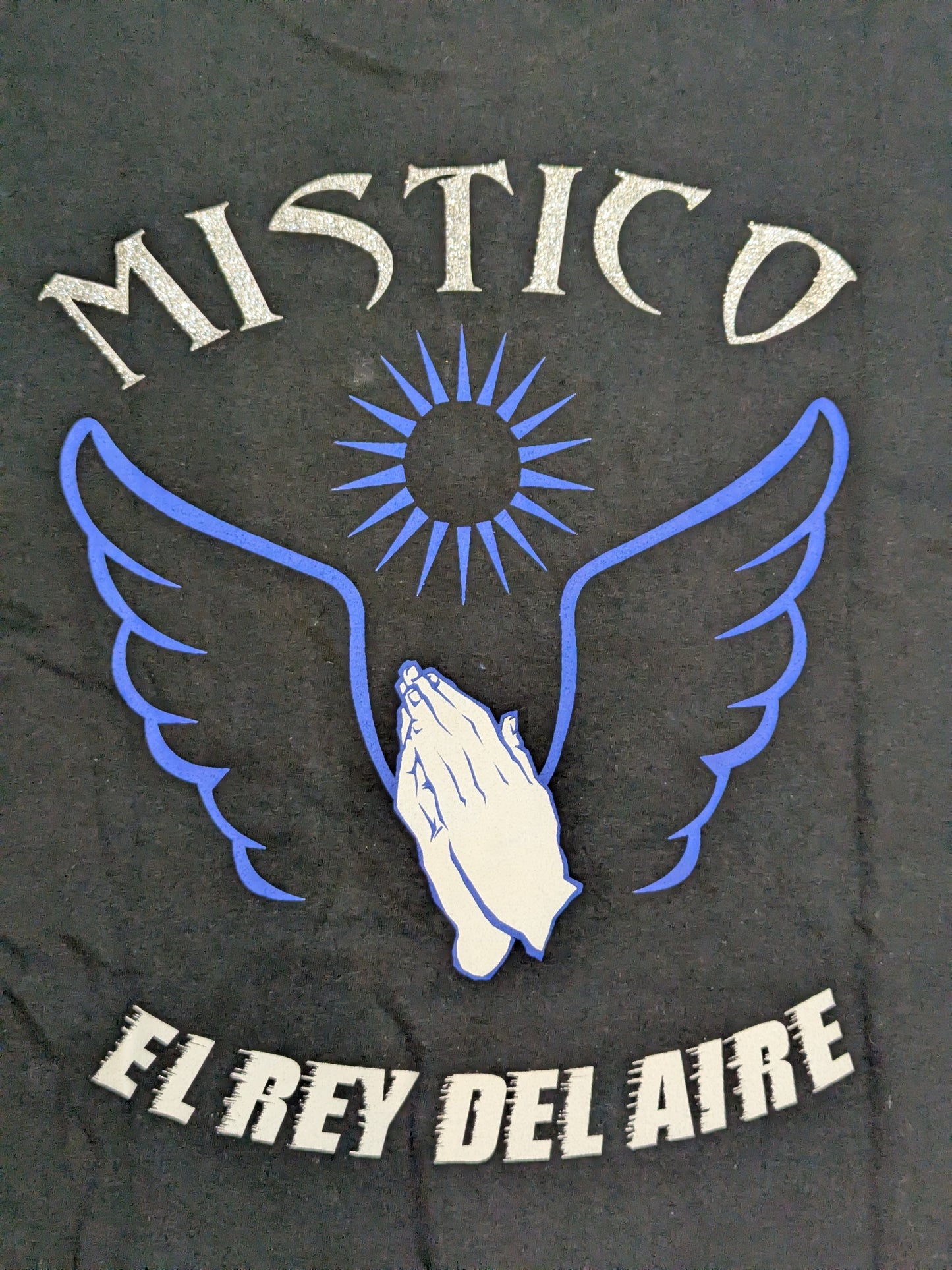 Mistico 'EL REY DEL AIRE' Mask Pattern T-Shirt