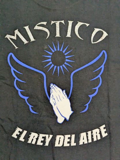 Mistico 'EL REY DEL AIRE' Mask Pattern T-Shirt