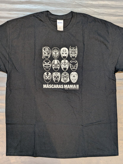 MASCARAS MANIA Ⅱ イラストTシャツ