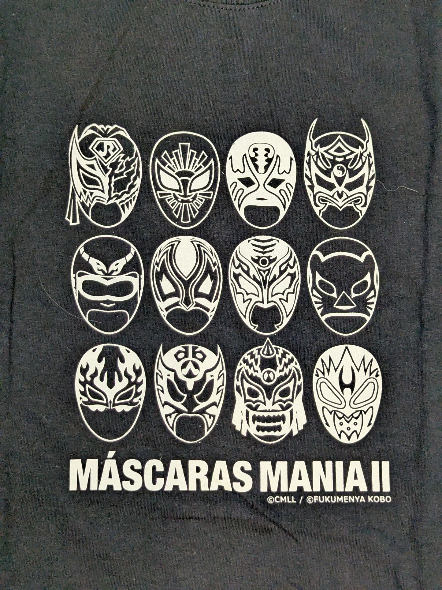 MASCARAS MANIA Ⅱ イラストTシャツ