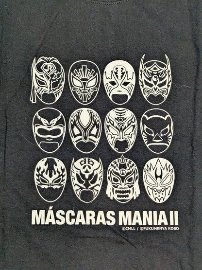 MASCARAS MANIA Ⅱ イラストTシャツ