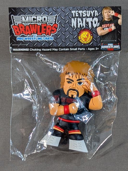 MICRO BRAWLERS Tetsuya Naito Mini Figure (T-Shirt)