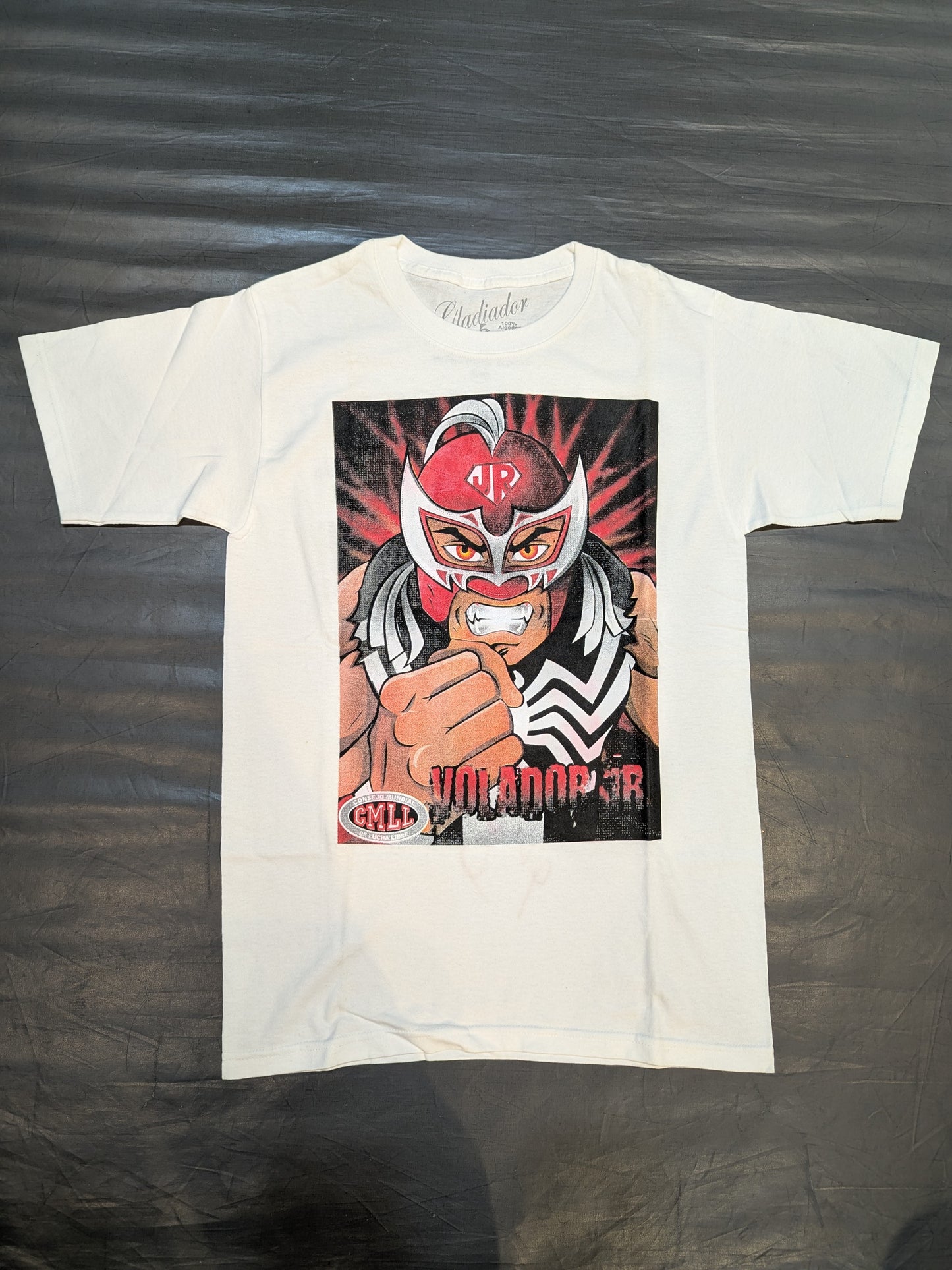 【hand signed autograph】 Volador  Junior Illustration T-shirt