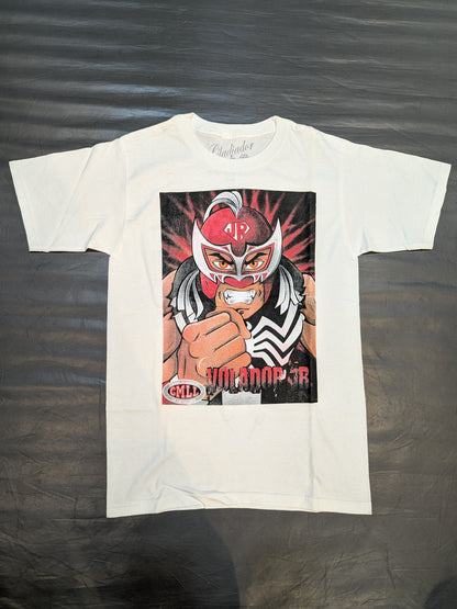 【hand signed autograph】 Volador  Junior Illustration T-shirt