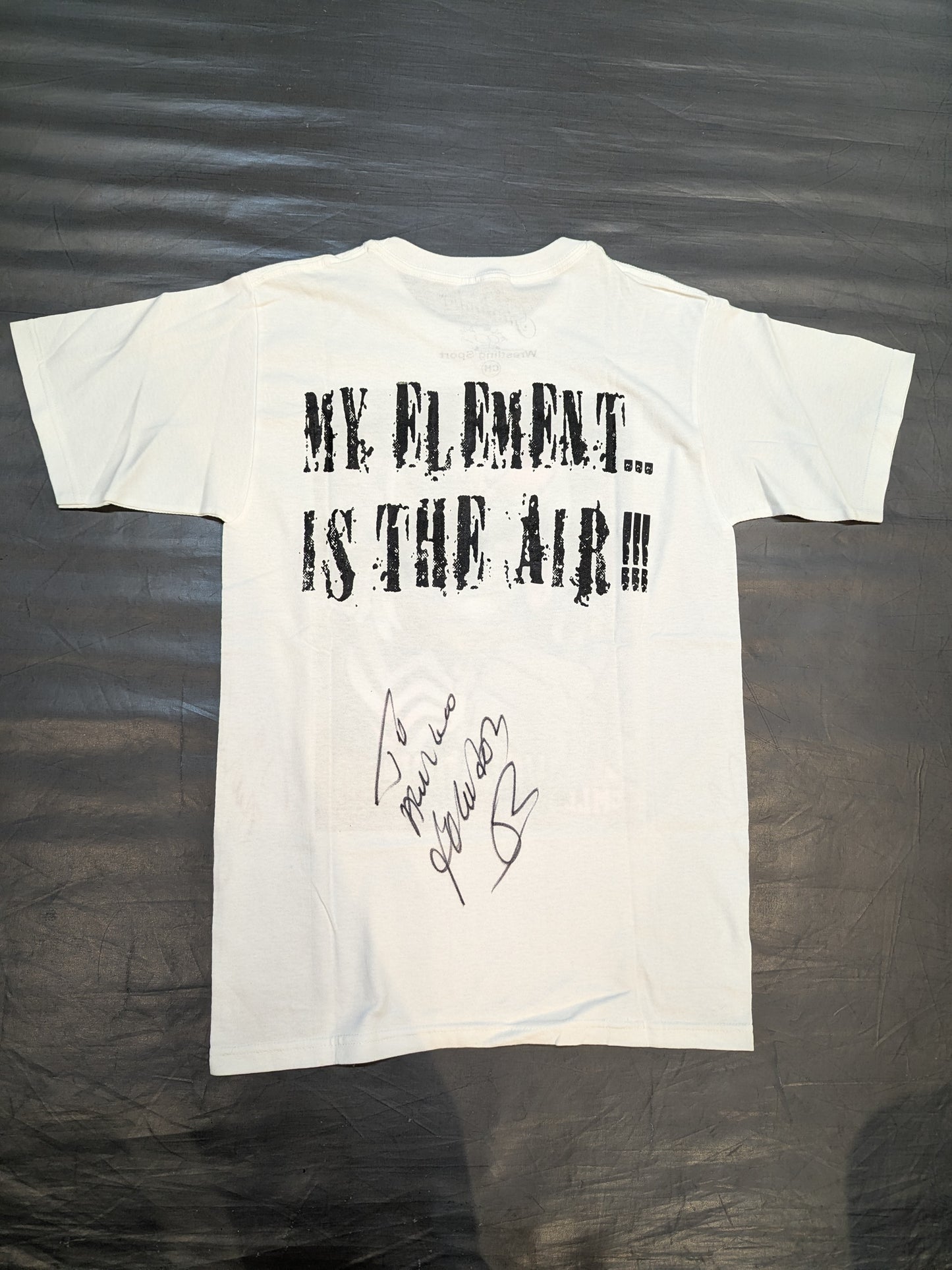 【hand signed autograph】 Volador  Junior Illustration T-shirt