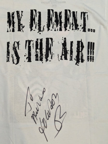 【hand signed autograph】 Volador  Junior Illustration T-shirt