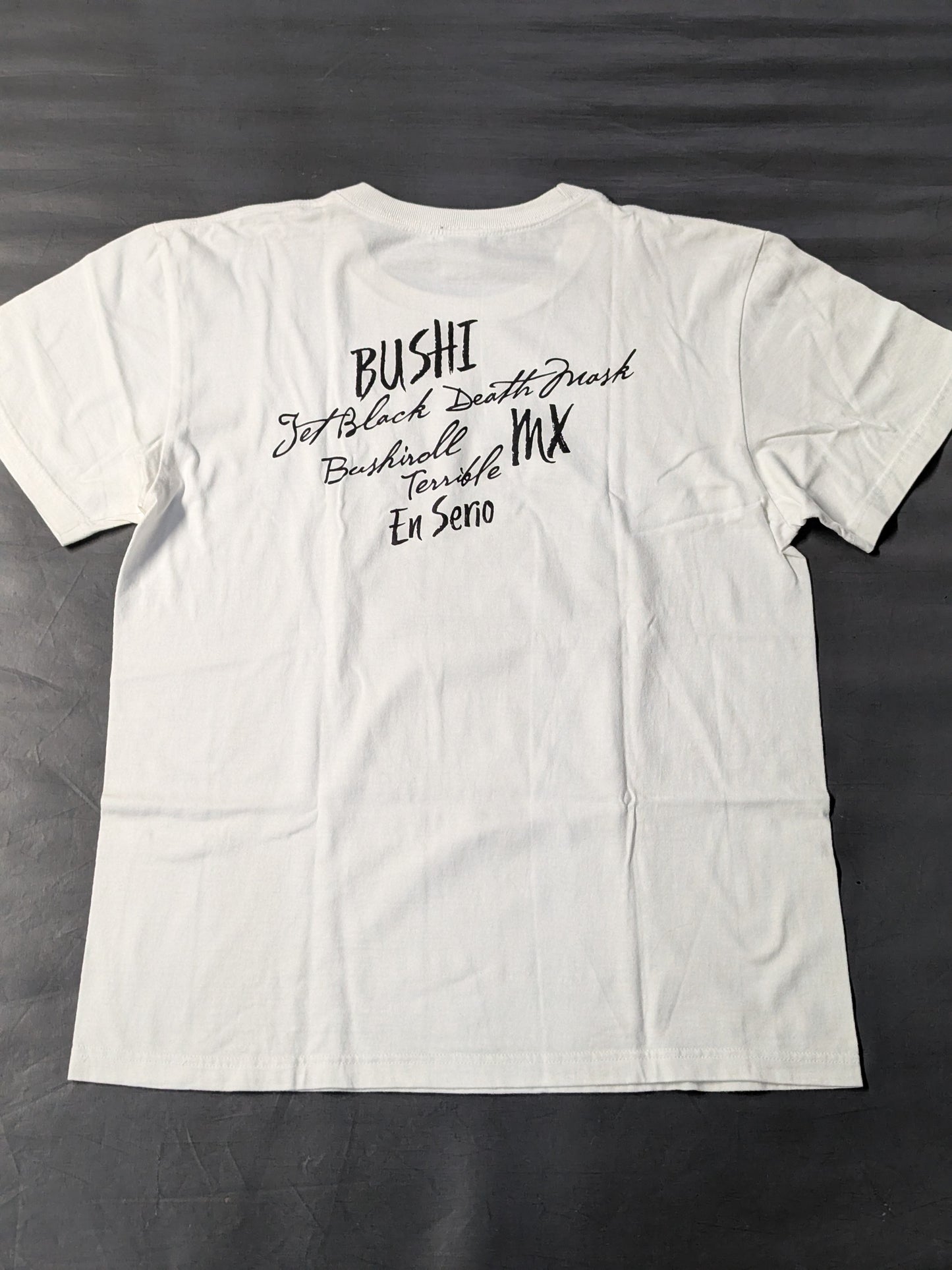 BUSHI 'Jetblack Deathmask' T-shirt