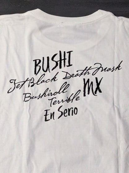 BUSHI 'Jetblack Deathmask' T-shirt