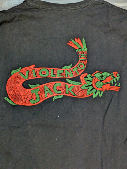 Violento Jack "MAYAN MONSTER" T-shirt (Black)