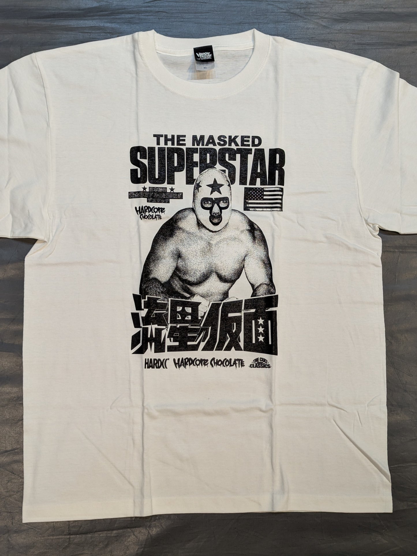 Masked Superstar 'Meteor Mask' T-shirt (Meteor Vanilla White)