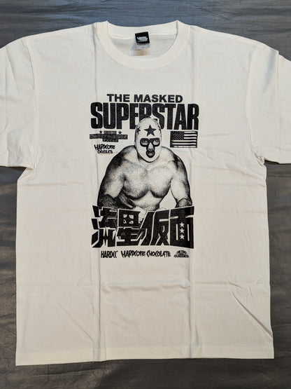 Masked Superstar 'Meteor Mask' T-shirt (Meteor Vanilla White)