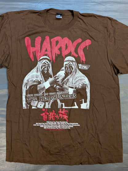The Head Hunters 'Headhunter Tribe (Dark Brown)' T-shirt