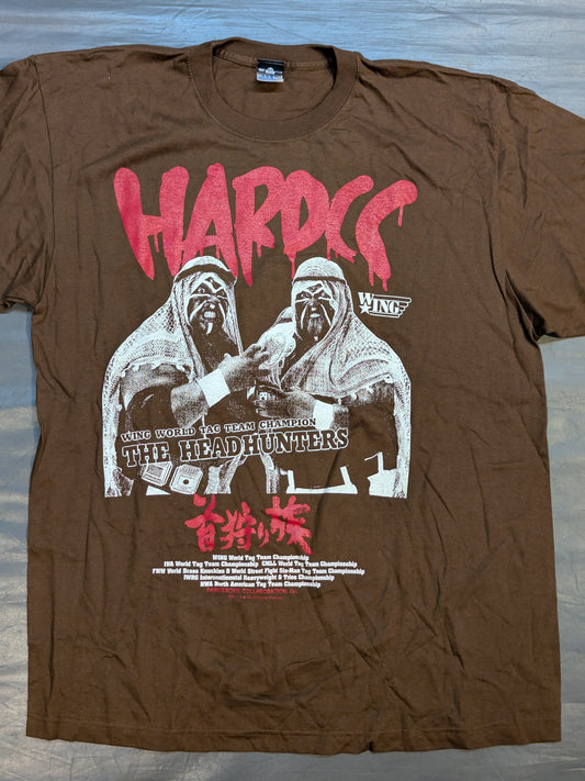 ザ・ヘッド・ハンターズ「首狩り族(ダークブラウン)」Tシャツ