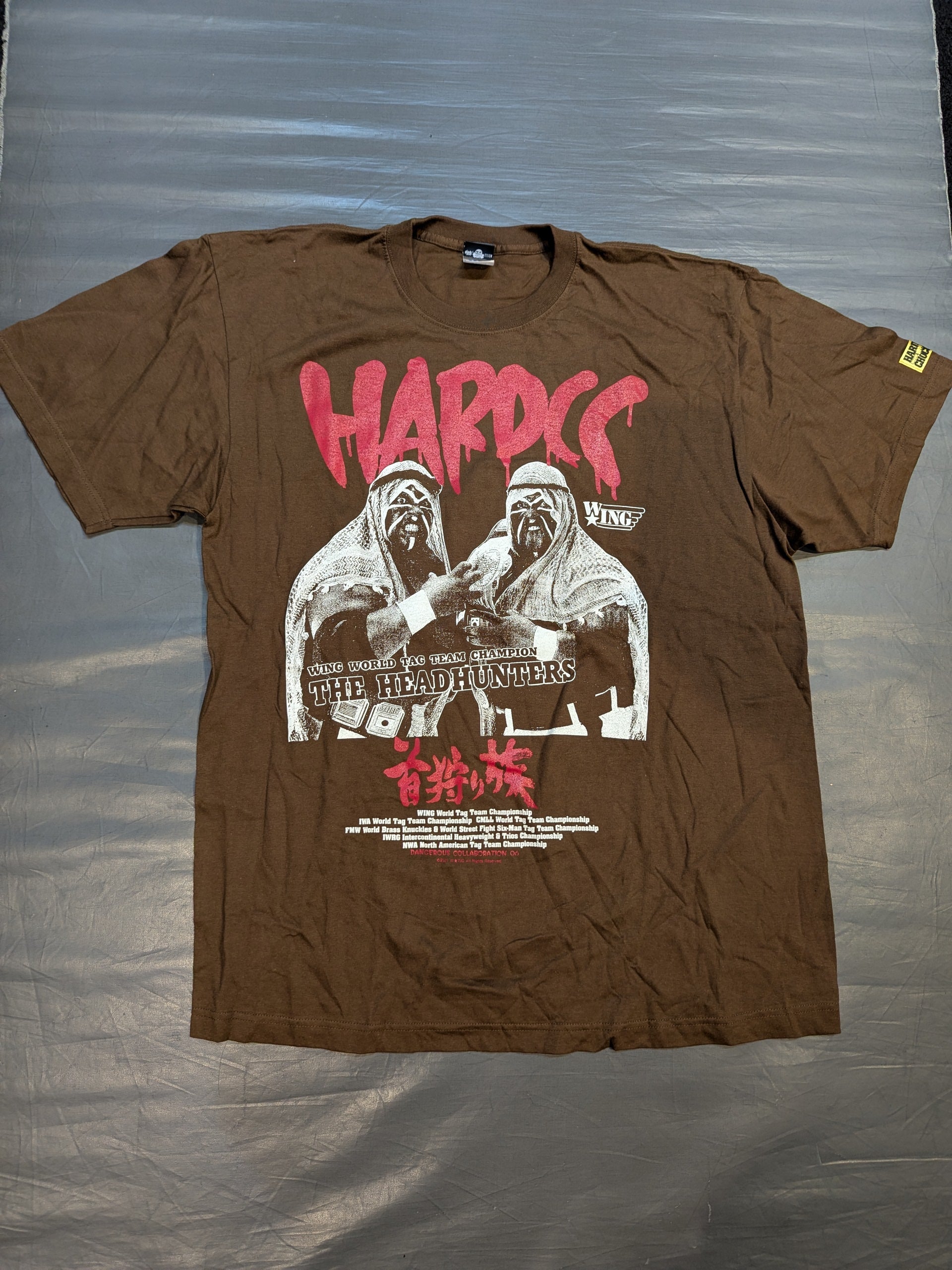 ザ・ヘッド・ハンターズ「首狩り族(ダークブラウン)」Tシャツ – 闘道館
