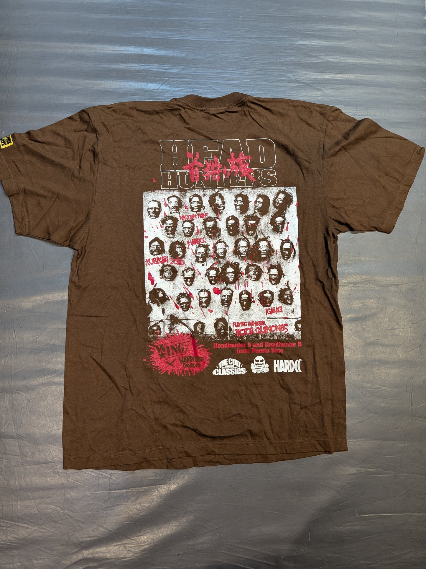 The Head Hunters 'Headhunter Tribe (Dark Brown)' T-shirt