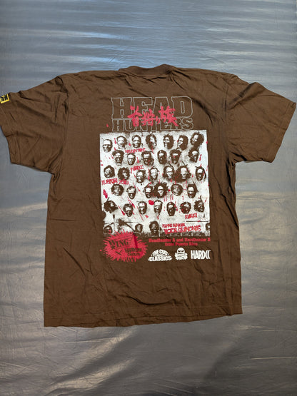 The Head Hunters 'Headhunter Tribe (Dark Brown)' T-shirt