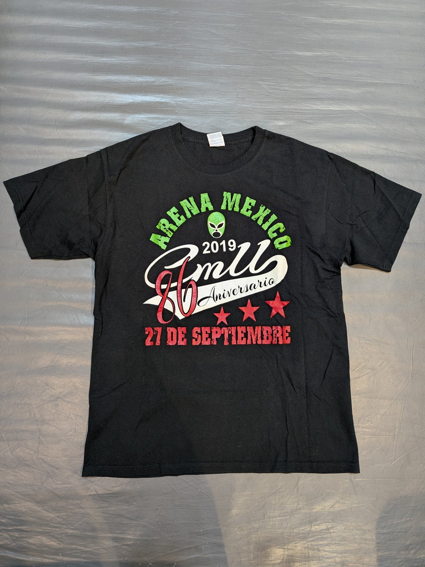 CMLL '86 Anniversario' T-shirt (2019.09.27)