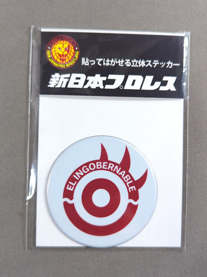 内藤哲也「EL INGOBERNABLE」 再剥離ステッカー