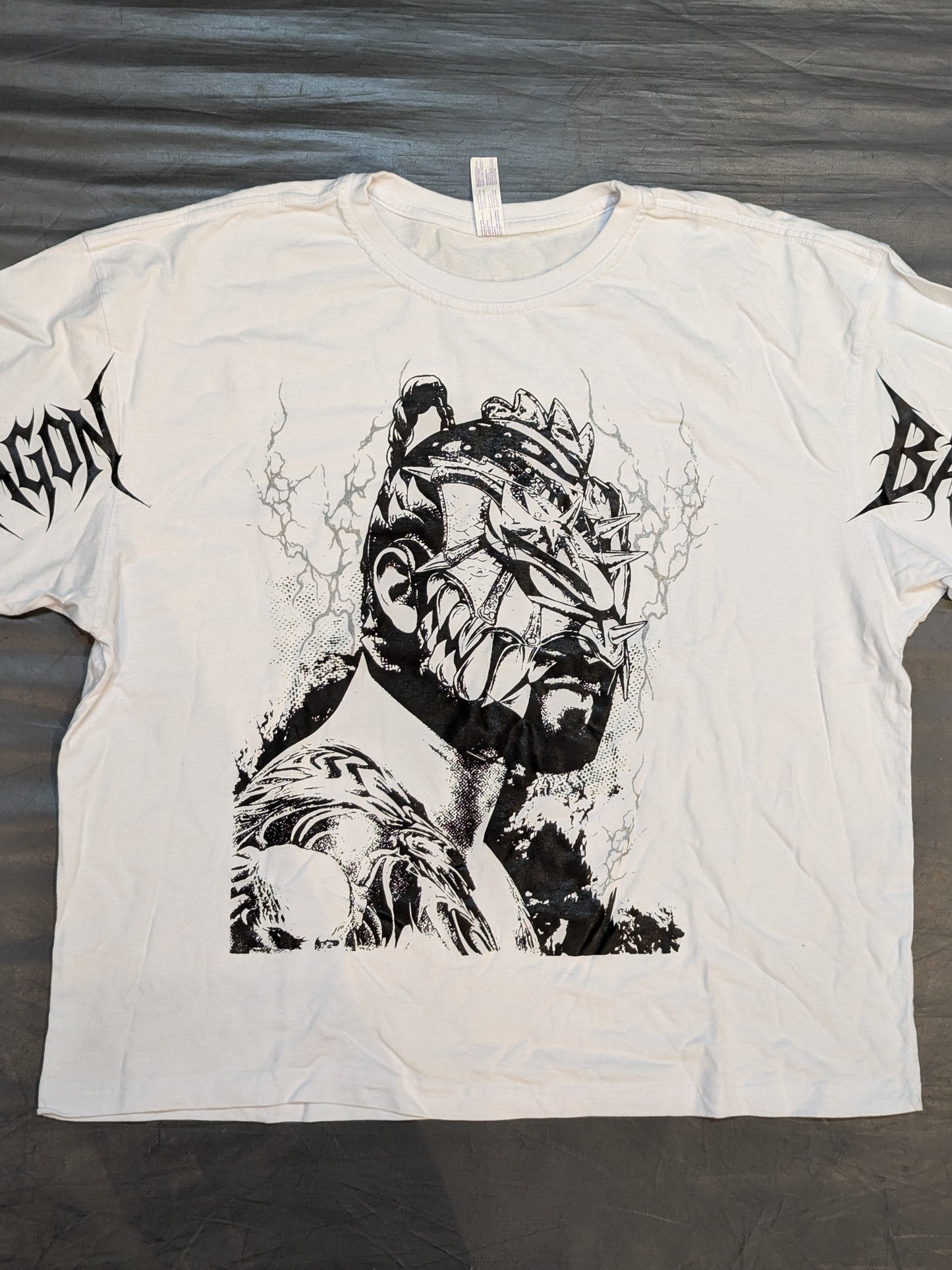 Dragon Bane Illustration T-Shirt (1) (White)