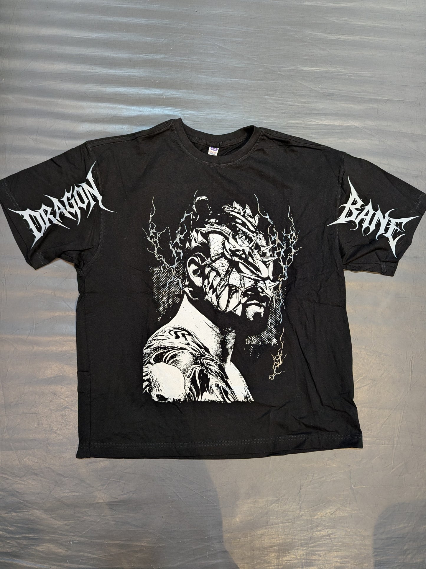 Dragon Bane Illustration T-Shirt (2) (Black)
