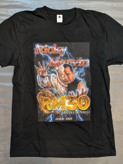 リッキー・マルビン「30周年記念」ピクチャーTシャツ①