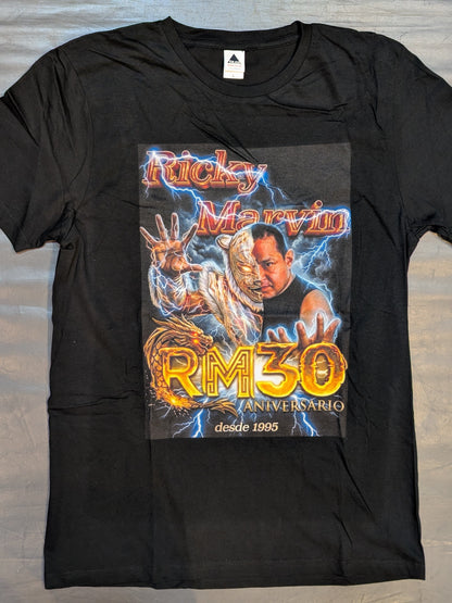 リッキー・マルビン「30周年記念」ピクチャーTシャツ②