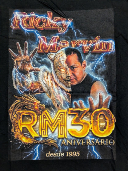 リッキー・マルビン「30周年記念」ピクチャーTシャツ②