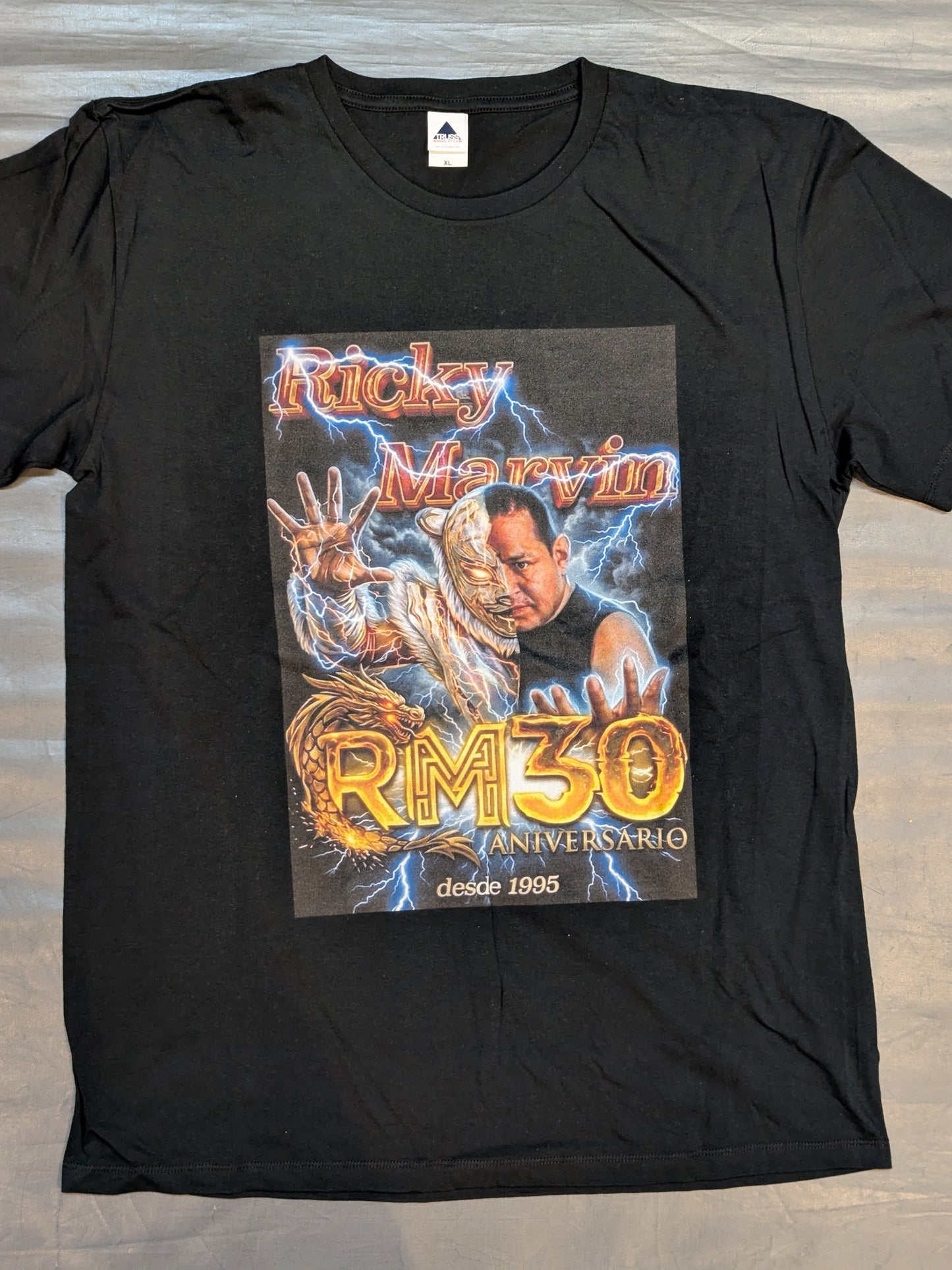 リッキー・マルビン「30周年記念」ピクチャーTシャツ③