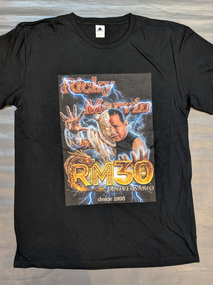 リッキー・マルビン「30周年記念」ピクチャーTシャツ③