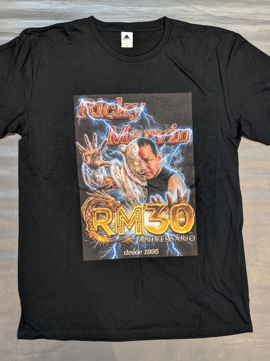 リッキー・マルビン「30周年記念」ピクチャーTシャツ③