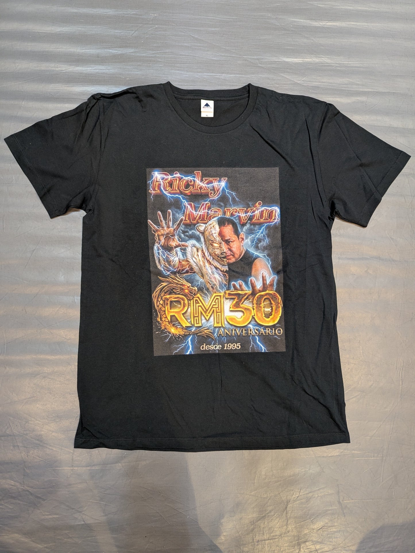 リッキー・マルビン「30周年記念」ピクチャーTシャツ③