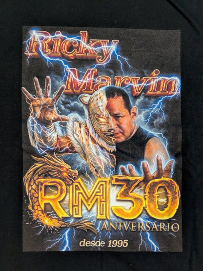 リッキー・マルビン「30周年記念」ピクチャーTシャツ③