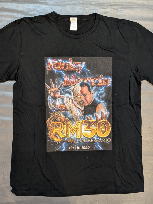 リッキー・マルビン「30周年記念」ピクチャーTシャツ④