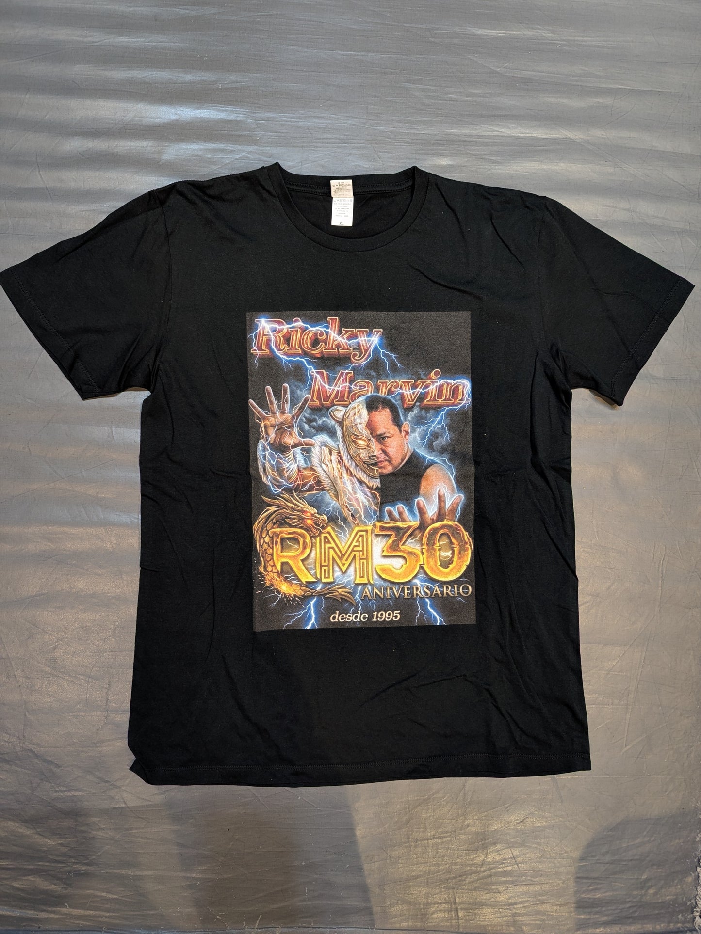 リッキー・マルビン「30周年記念」ピクチャーTシャツ④