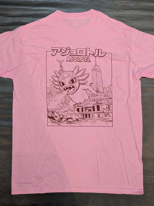 アジョロトル(アホロートル) イラストTシャツ