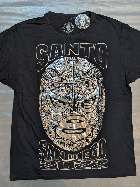 エル・イホ・デル・サント「SANTO SAN DIEGO 2022」マスク柄Tシャツ