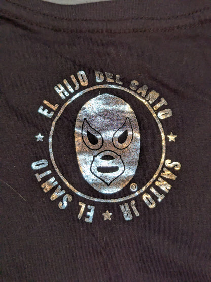 El Hijo del Santo "SANTO SAN DIEGO 2022" Mask Pattern T-Shirt