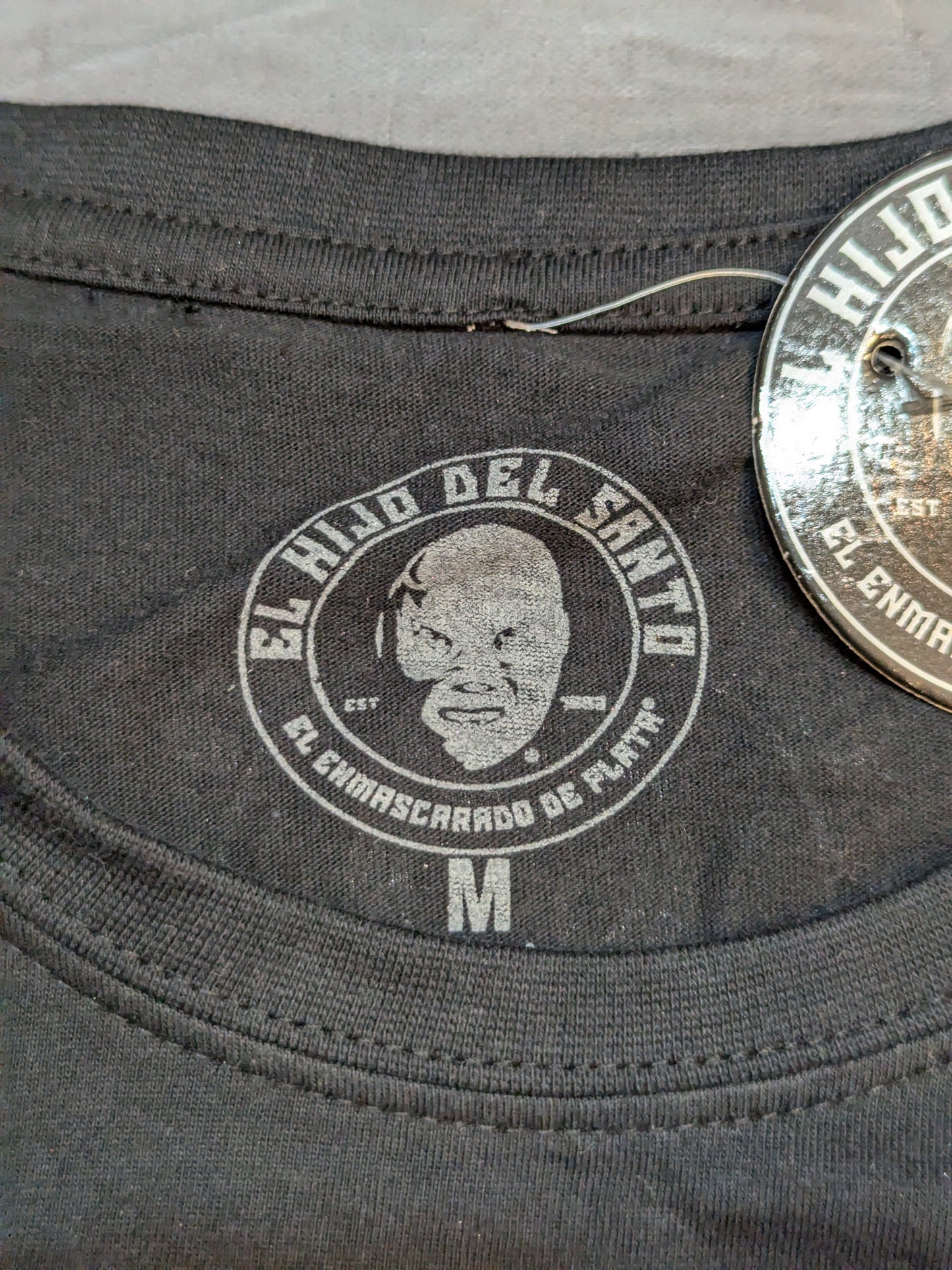 El Hijo del Santo "SANTO SAN DIEGO 2022" Mask Pattern T-Shirt