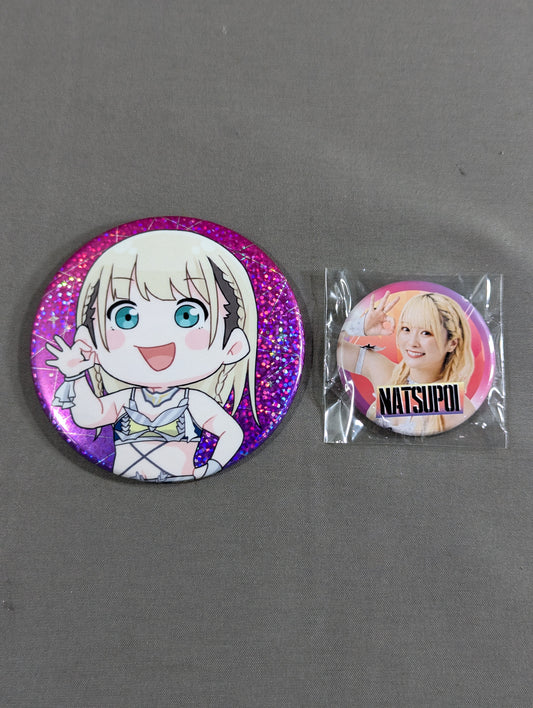 ★ High Speed Fairy★ NATSUPOI  PinBack button Sets(2)